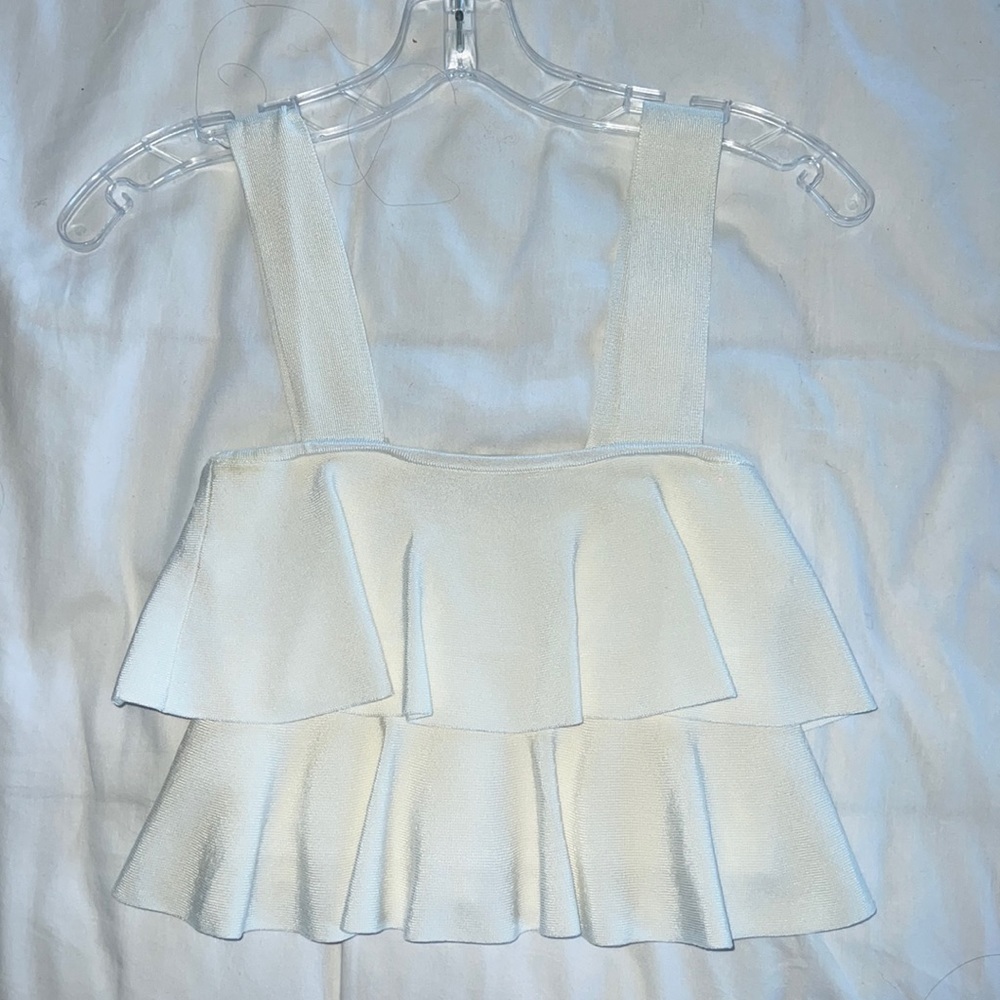 Zara ruffled top